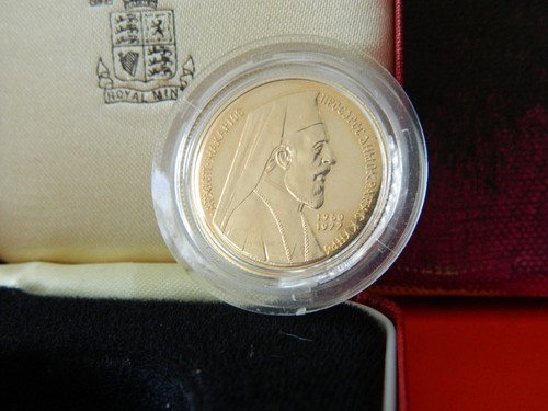 Gold coin cyprus - gold, 1977,