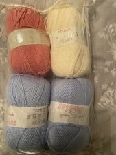 Sirdar Snuggly X 2 Yarns Acrylic  2 X Style Craft Babies 100 Gram Balls 