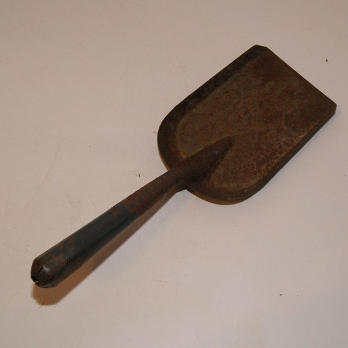 Vintage metal coal shovel - metal,