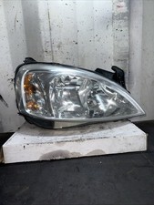 VAUXHALL CORSA C HEADLIGHT FRONT DRIVER SIDE GM 93185150 2000-2006
