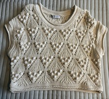 Zara Knit Sleeveless Jumper