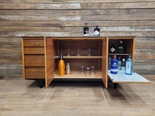 Mid Century Avalon Yatton Teak Sideboard Drinks Cabinet 1960s Vintage Retro