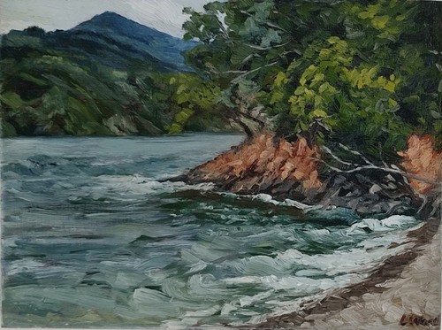 Original oil painting bob - oil,