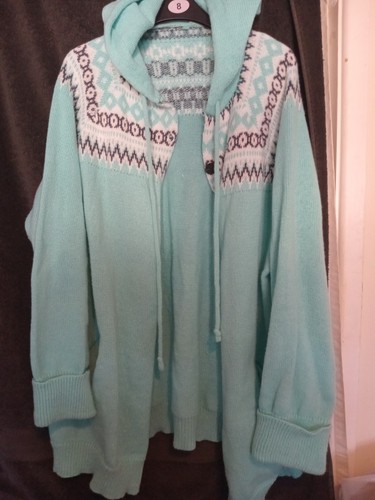 Ladies hoody cardy - , 5xl