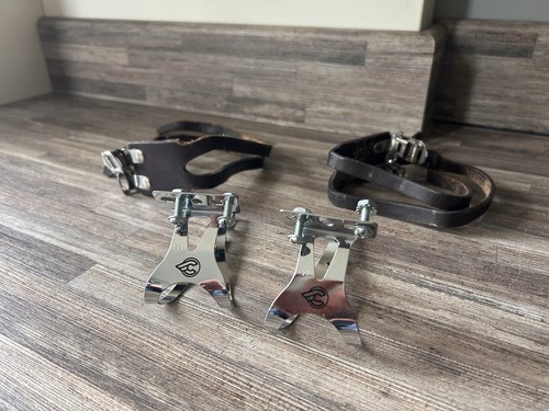 Cinelli cycle pedal toe clips