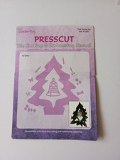 Crafts Too Presscut Tree Swing Die Set Christmas Tree Decorations **Die Missing*