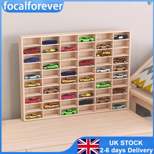 Wood grid wall shelf 64 - wood, 1:64