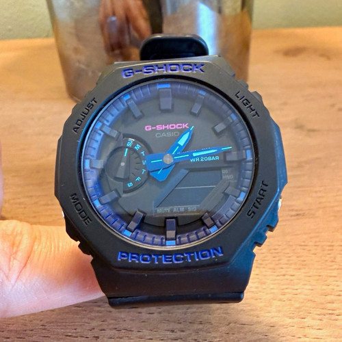 Casio shock 2100vb 5611 - casio, ga-2100vb