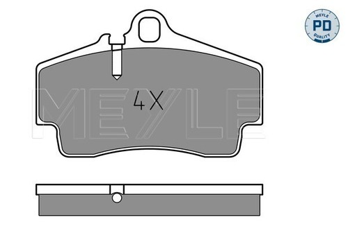 New brake pad set - brake, set,