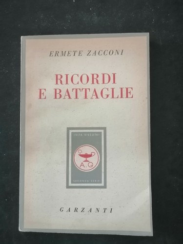 Ermete zacconi ricordi - "ricordi, e