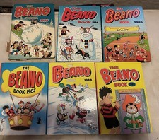 Beano and dandy annuals - and,