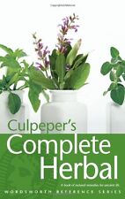 Complete Herbal (Wordsworth Reference) By Nicholas Gent Culpeper