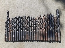 28 Imperial + Metric Metal Cutting Drill Bits Toolmaker Engineer Mechanic Tools