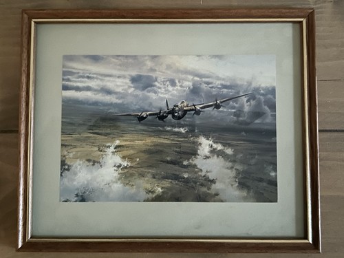 Vintage frame aviation art - vintage,