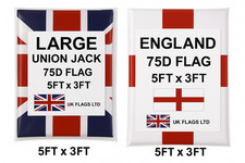 2 Pack Union Jack & England