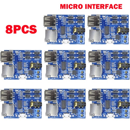 8pc mp3 player - 2w, amp