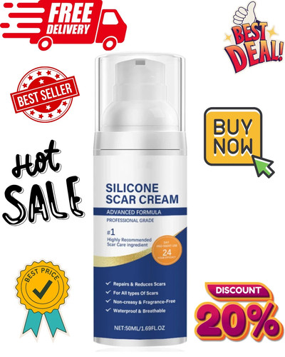 Silicone scar gel 50ml cream - scar,
