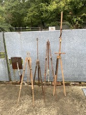 4 Vintage Artist Easel 