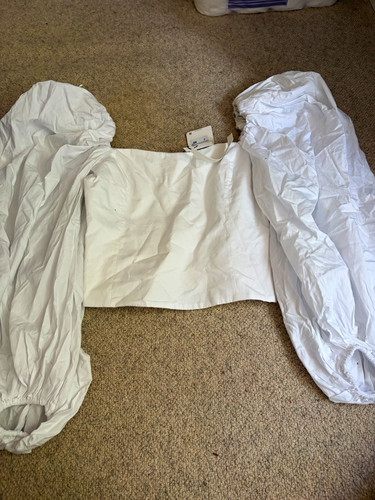 Zara white solid - zara,