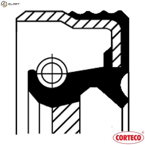 Shaft seal crankshaft - shaft,
