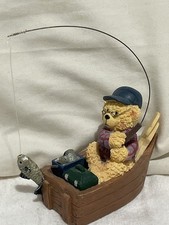 Lovable Teddies By Avon. Bear Fishing.