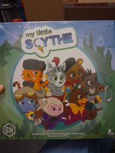 Little scythe family - scythe, board
