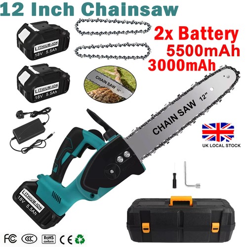 Cordless electric chainsaw - 12",