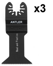 Long Reach Antler Blades for Dewalt Stanley Worx Erbauer Oscillating Multitool 
