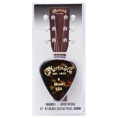 Martin celluloid guitar picks - celluloid,