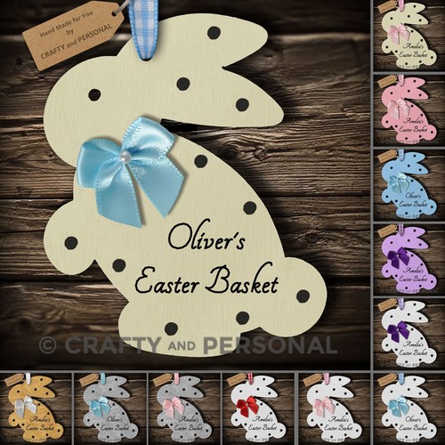 Personalised easter basket - easter,