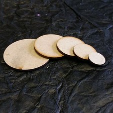 Wooden MDF Circle Shape 3mm