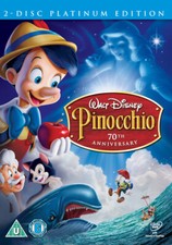 Pinocchio (Disney) DVD (2009) Ben Sharpsteen, Luske (DIR) cert U 2 discs
