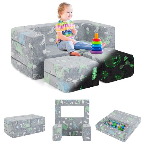 Seater kids play couch glow - seater,