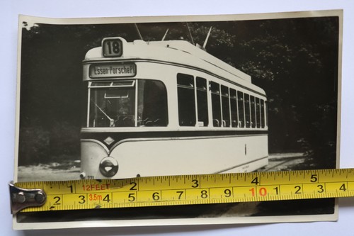 Germany tram photo 1950 s - tram, photo,