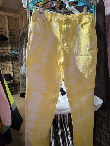 Yellow tie dye - tie-dye, pants