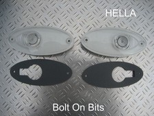 2 HELLA White Front Marker
