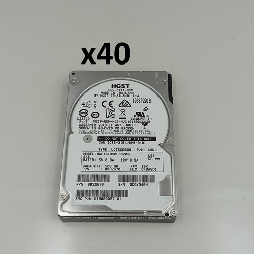 40x hgst huc101890css200 900gb - hgst,