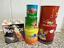 Vintage tinplate nesting