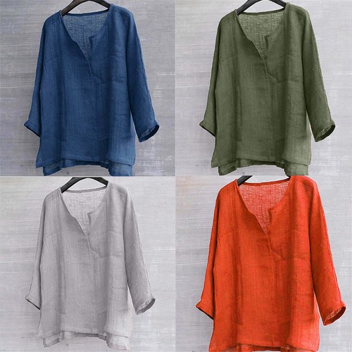Casual tops blouse baggy loose - blouse,