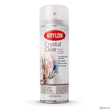 Krylon : Crystal Clear Acrylic Coating : 6oz
