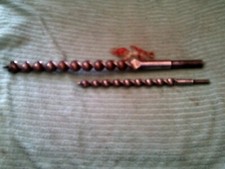 AUGER/ WOOD BITS 3/4, 1/2"