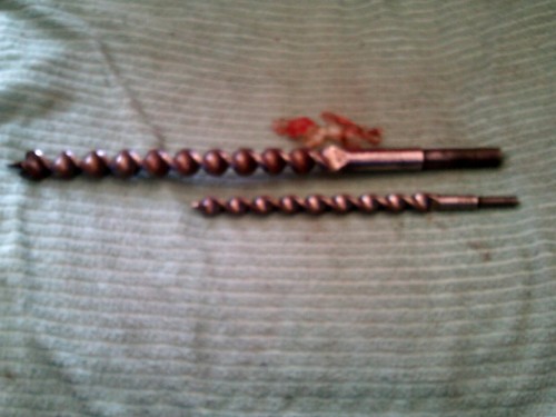 Auger wood bits 1 2 - bits, 1/2"