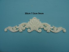 Decorative shell and scroll