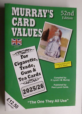 Murray's Cigarette and Trade Card Values 2025/26 Catalogue NEW EDITION in stock.