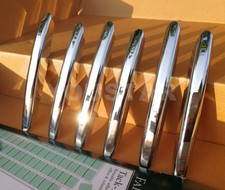 UK STOCK 6 PC CHROME Bonnet