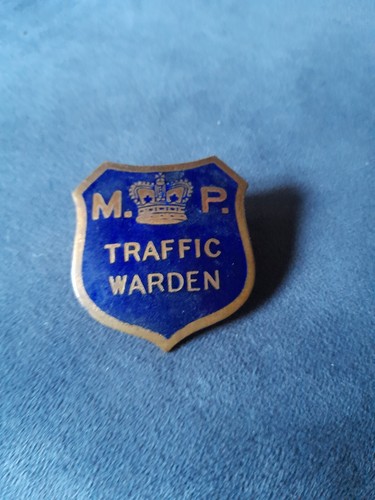 Hmp traffic warden - hmp, badge