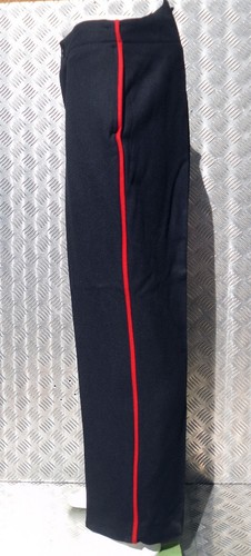 Black dress trousers wool red - dress,