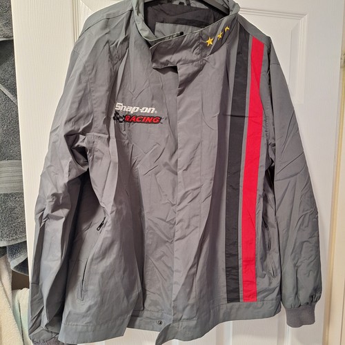 Vintage snap racing jacket - on,