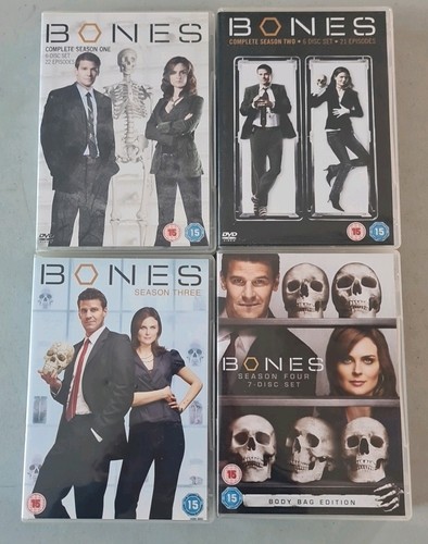 Bones complete dvd series - bones,