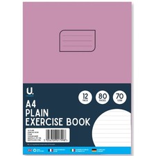 A4 Plain Exercise Book - Paper